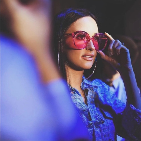 Authentic Gucci Sunglasses Barbie pink oversized round iconic celebrity retro 💕 - Picture 5 of 17